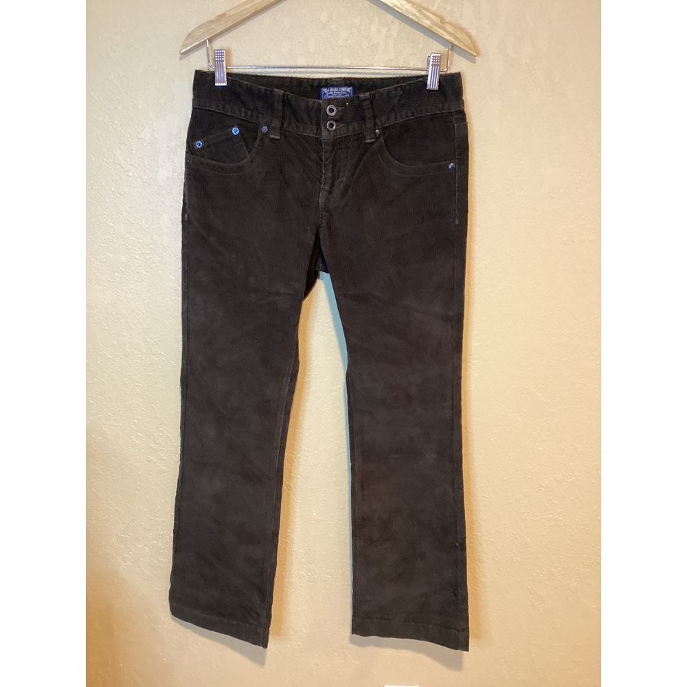 Polo Jeans Company Wendy Mid Rise Bootcut Olive Stretch‎ Corduroy Women's 4x30